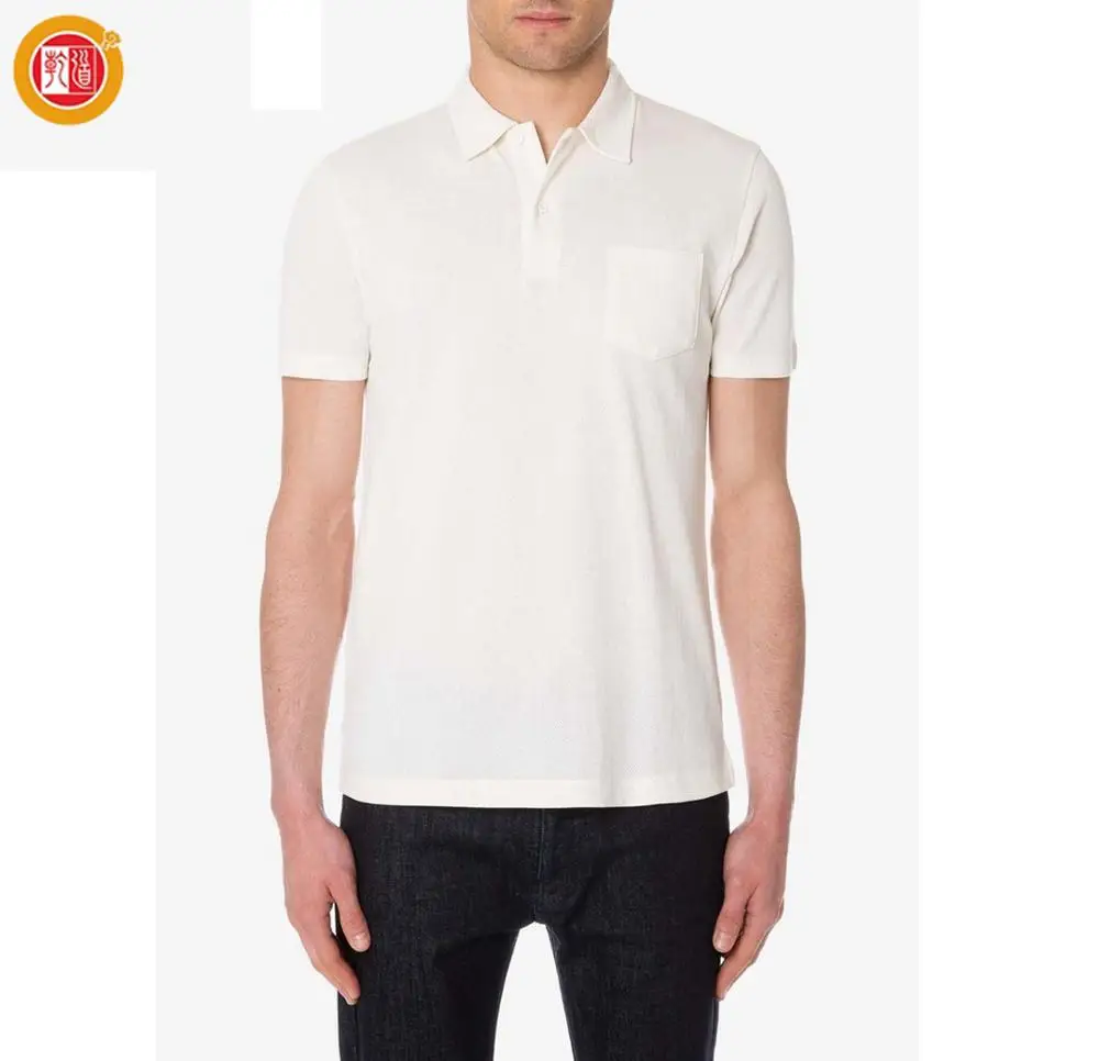 Мужчины 100% хлопок Лето белый короткий рукав camisas hombre Поло футболка OEM модели Оригинальные рубашки поло