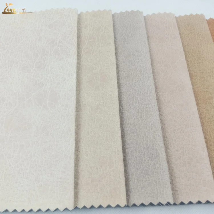 100% polyester upholstery suede leather fabric for car seat