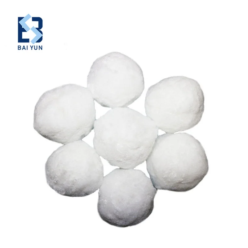 
Free shipping OEM water treatment fiber ball filter media for swimming pool Bio Balls Pool Filter 