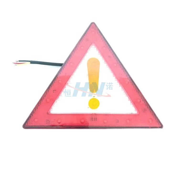 хорошее запечатывание 24V LED грузовик лампы треугольник сигнальная лампа для тяжелых грузовиков