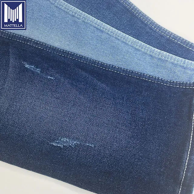 K9324 wholesale 12oz heavy stretch elastane 98% cotton 2% spandex denim fabric for lady women pants jeans