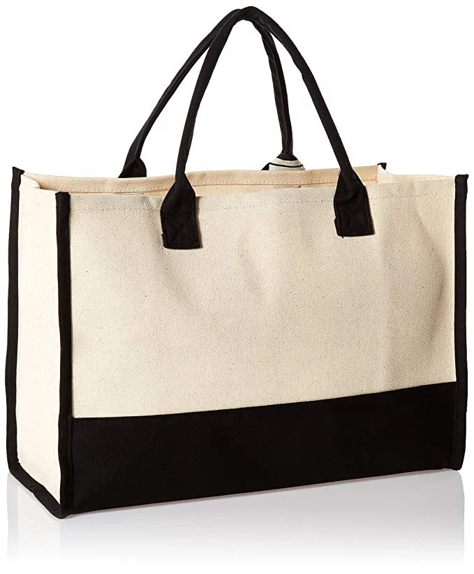 China suppliers wax canvas cotton tote bag custom canvas tote bag