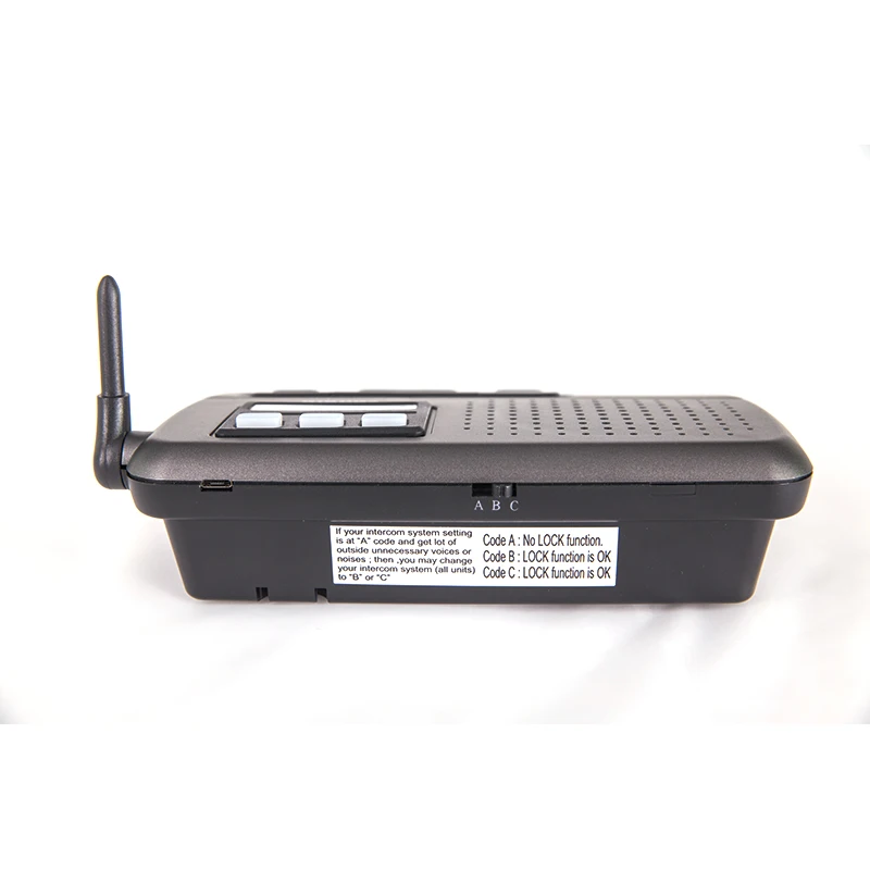 Для дома и офиса хит продаж 3 канала smart FM беспроводной домофон