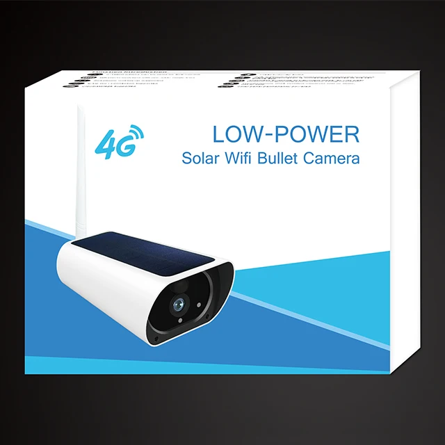 Smart Phone APP Control Solar Powered Smart Security WiFi CCTV Cameras