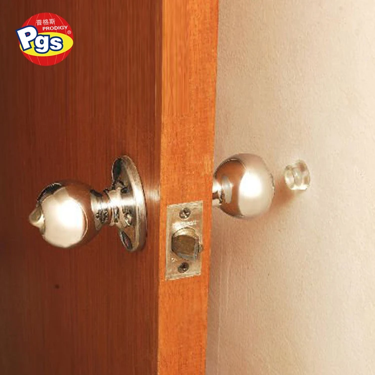 Transparent adhesive wall door stopper anti slam bumper