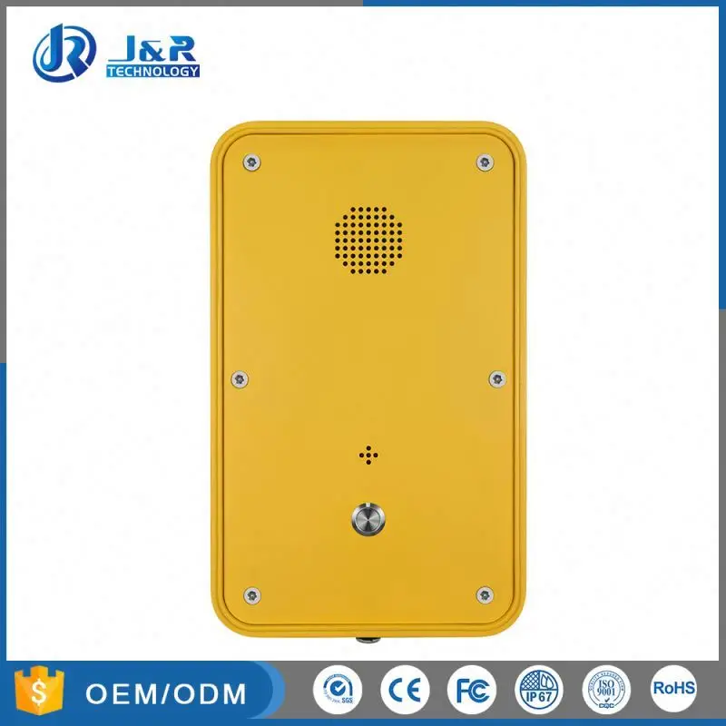 Всепогодный телефон, SIP аварийный телефон, Handsfree промышленный телефон