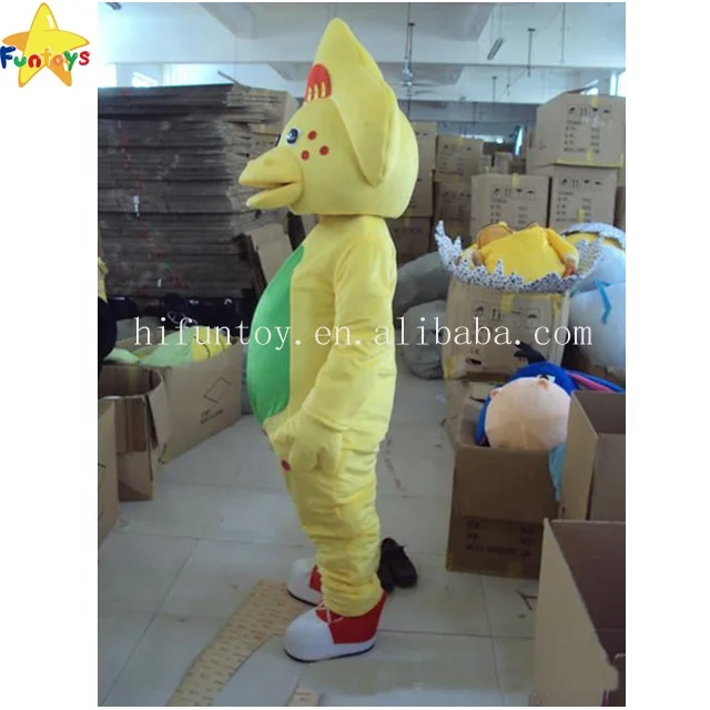Funtoys CE adult barney costume rental for adults plush the dinasor mascot costume
