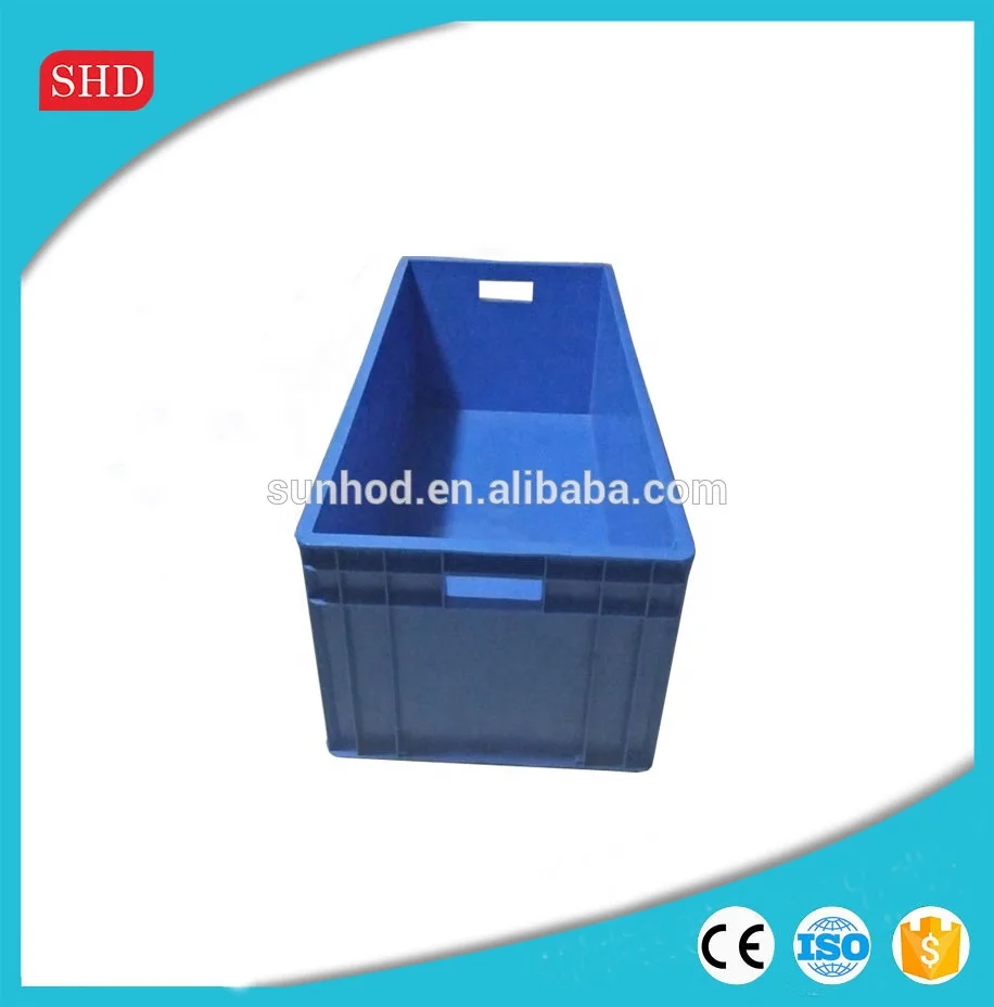 Eco-friendly agricultural vegetable moving plastic crates turn over container Professional and Reliable Crate Box container
