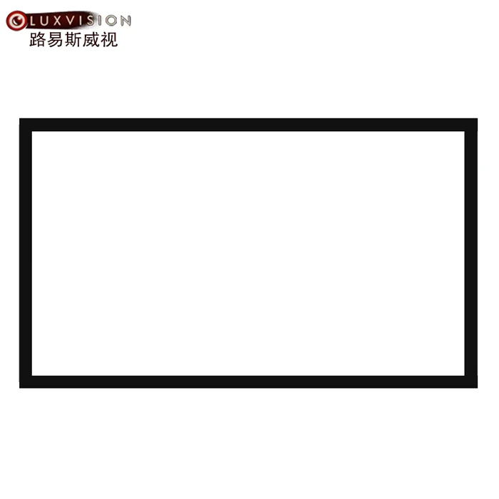 Портативный 120 дюймов 4:3 фиксированной проекционный экран Рамка для ультра короткофокусный проектор экран