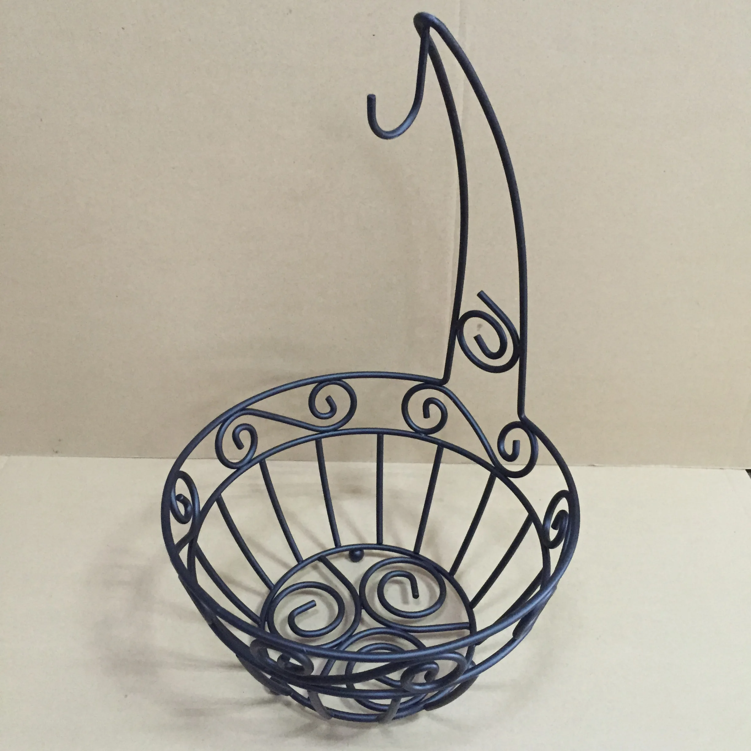 Проволока фрукты чаша с банан Вешалка корзина для хранения фруктов