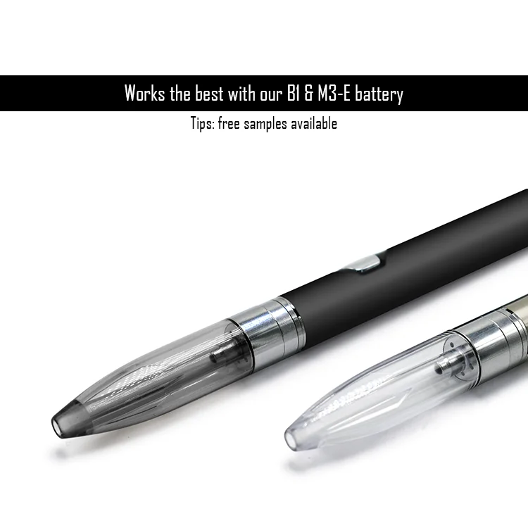 Custom logo KC007 ceramic coil 0.9ml cbd glass cartridge disposable electronic cigarette 510 thread vape cartridge