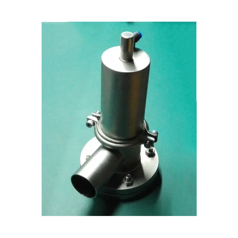 sanitary stainless steel pneumatic tank bottom valve