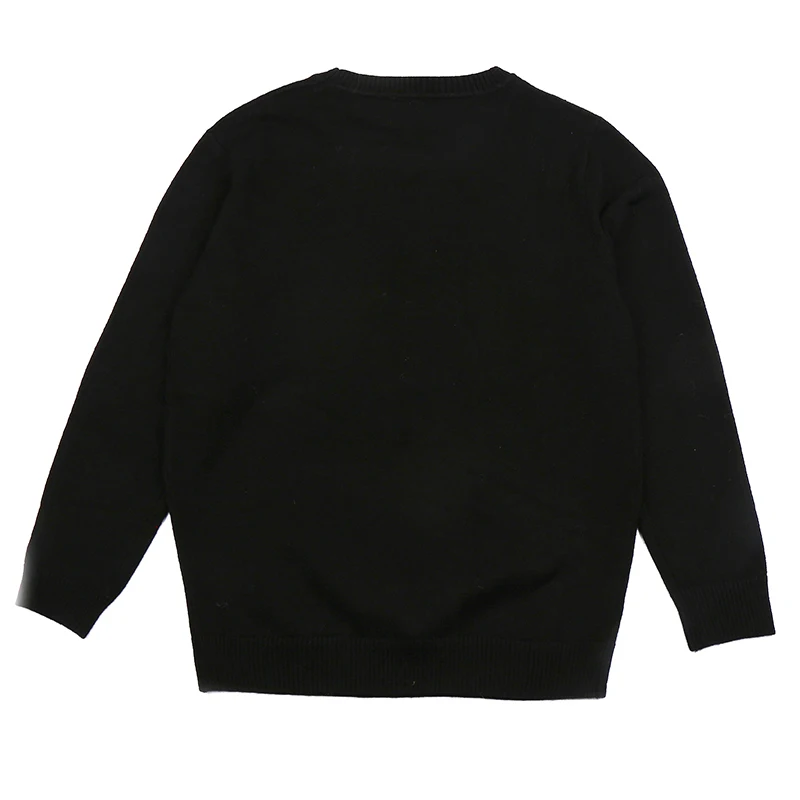 Женский модный однотонный шерстяной свитер, чистый Женский кашемировый свитер с круглым вырезом