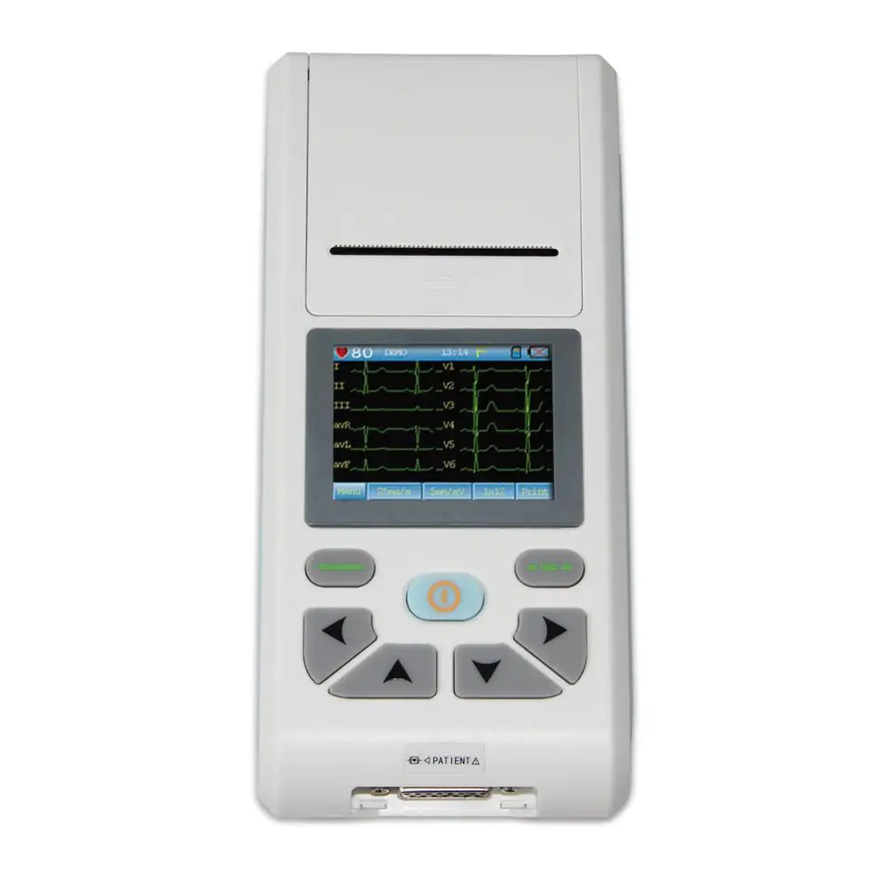 Contec ECG90A Handheld 12-lead Electrocardiograph ECG EKG Machine