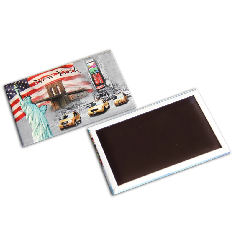 2024 South Africa 54*79mm Hot Selling Travel World City Tourist Souvenir 3d Southampton Lithuania Tinplate Fridge Magnet Custom Magnet