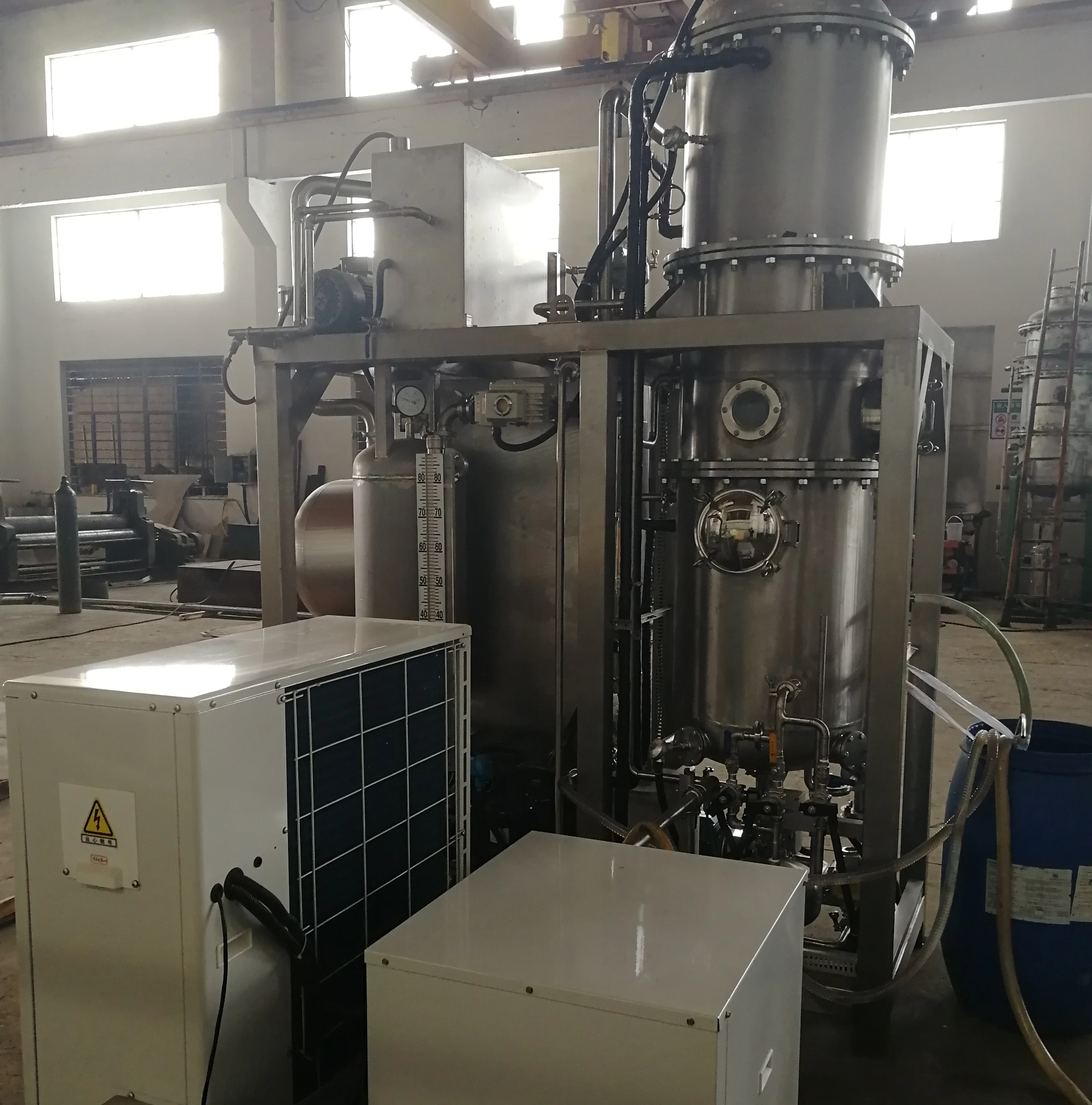 
High Quality Food Industrial Vacuum Evaporator for Tomato Paste Processing Glycol Distilled 