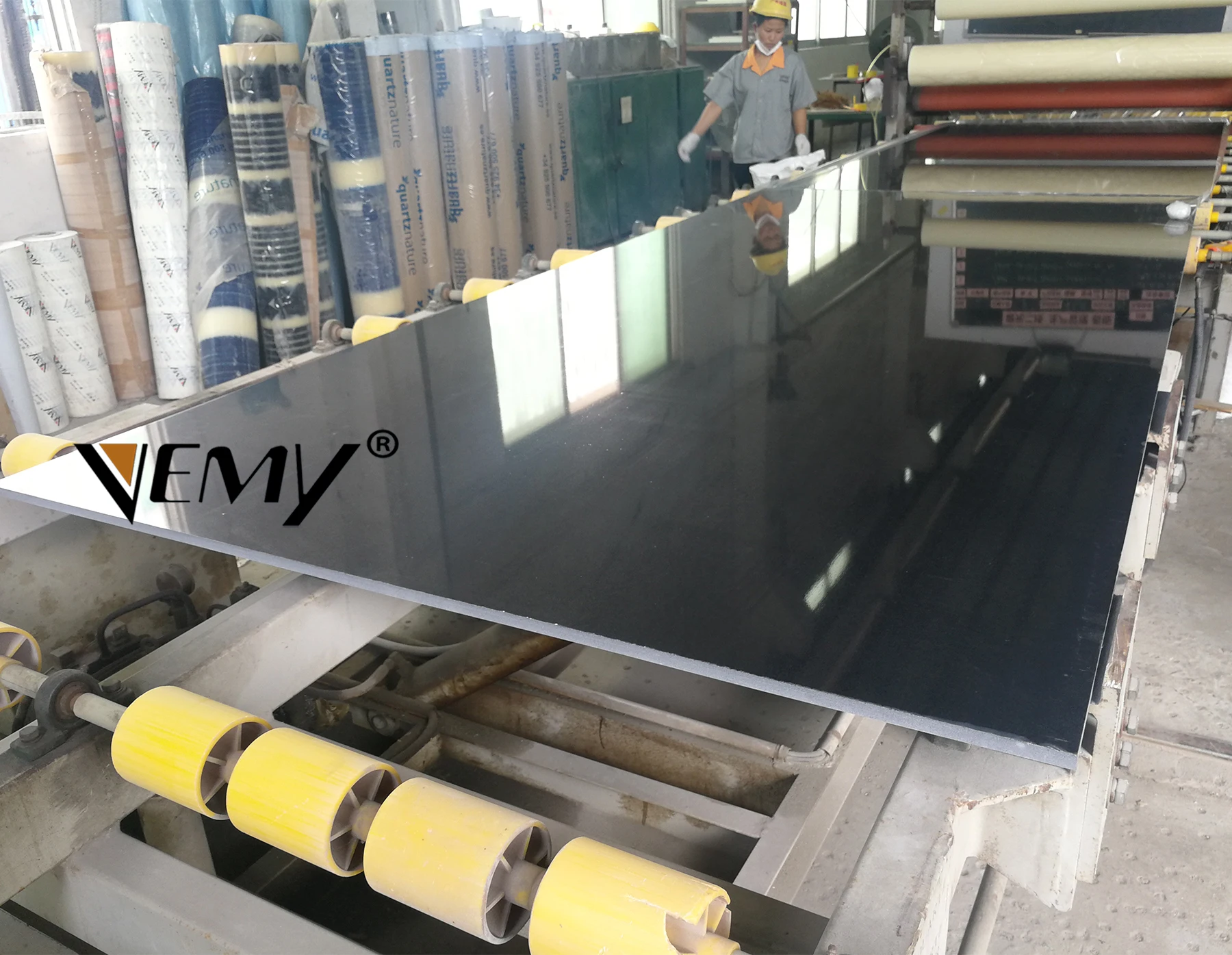 
Marble Vein Natural design vein type engineering artificial quartz stone 