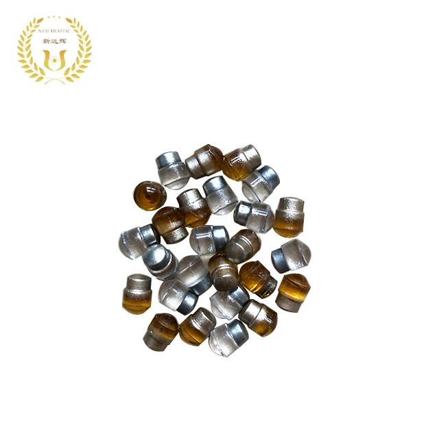 Brightness Reflective Cat Eye Glass Beads Reflector For Road Stud