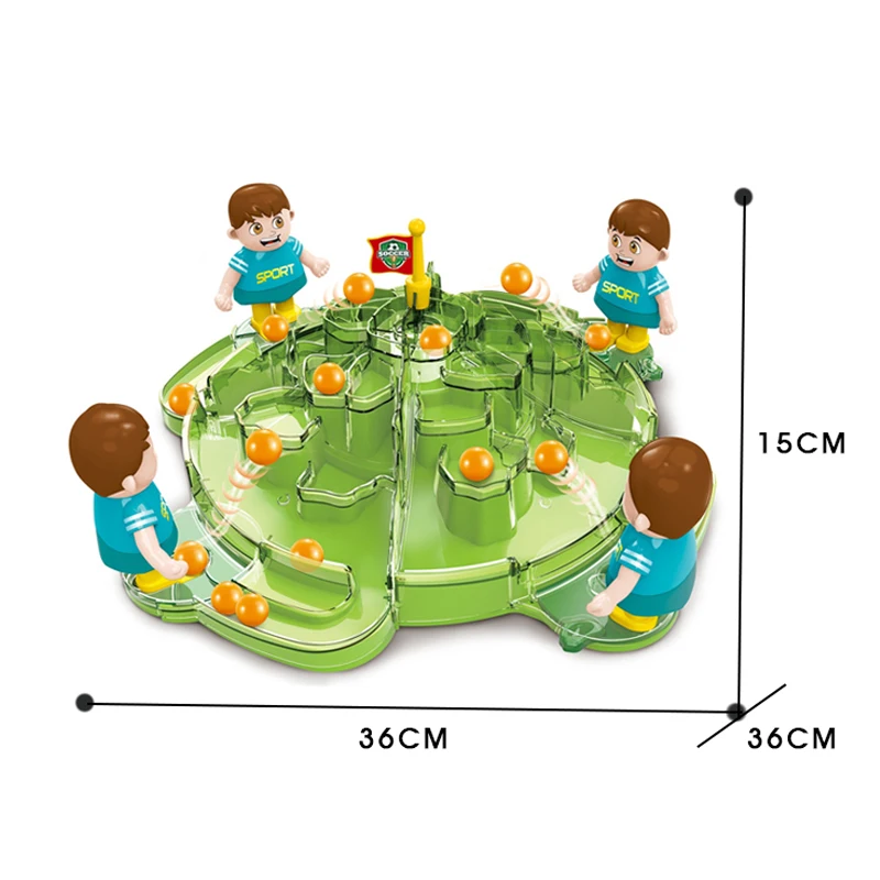 2019 plastic educational board game soccer set toy for children