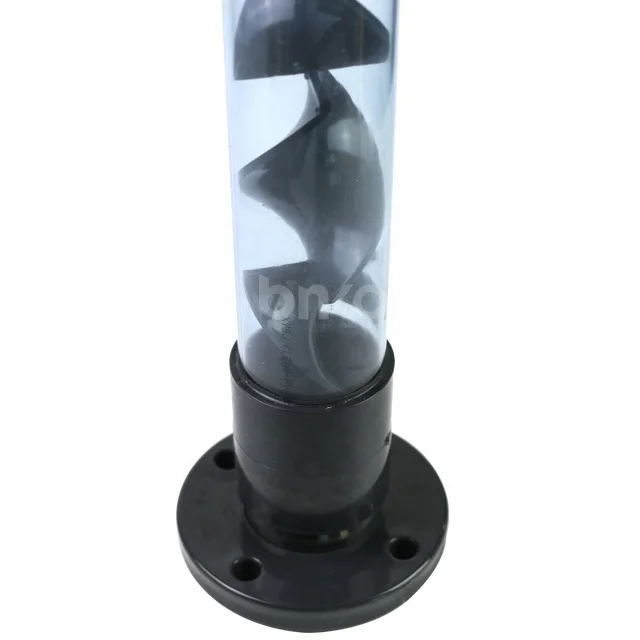 DN65 Gas liquid mixing Transparent SK static mixing tube element for water treatment