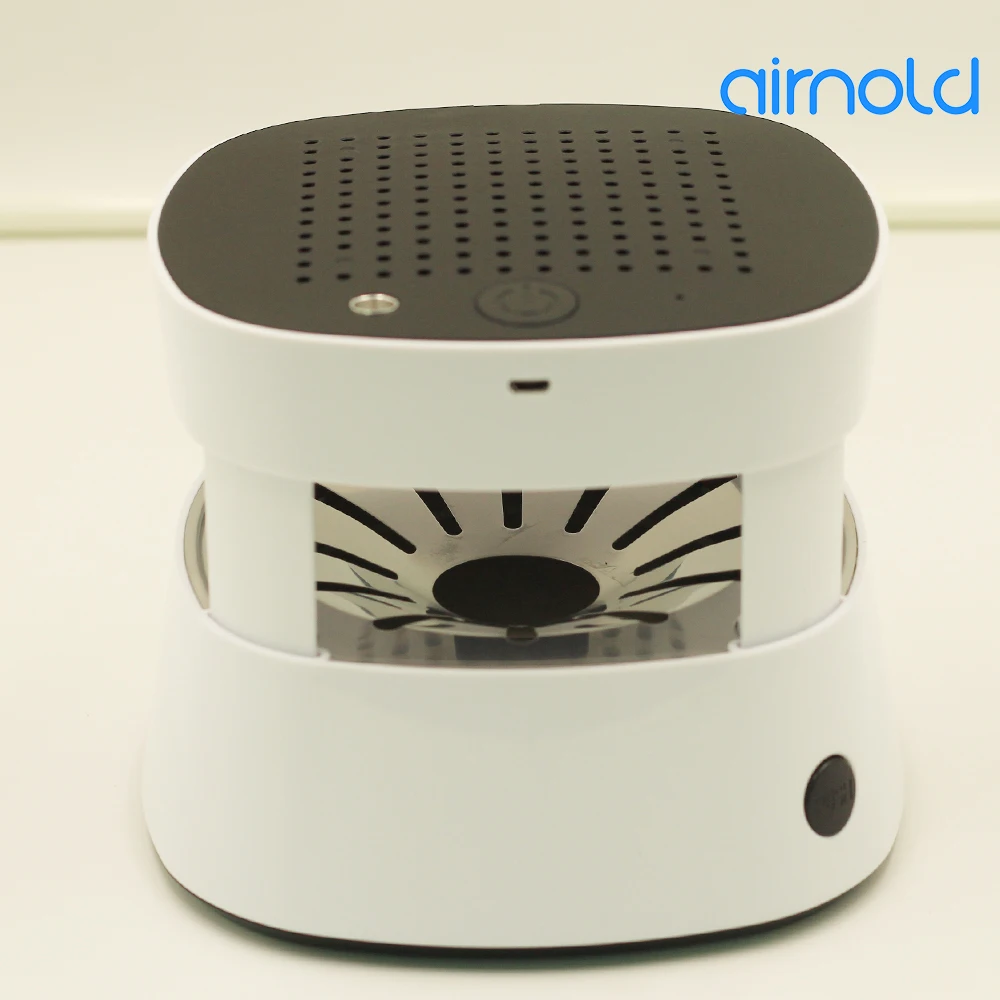 
Battery Powered Electronic Desktop Portable Unique Cigarette Ashtray Air Purifier 