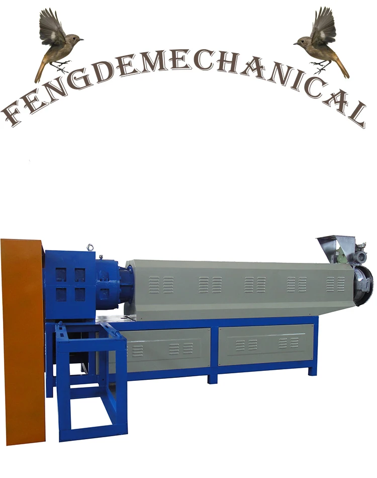 PP PE PVC plastic sheet extruder  stable quality automatic single and double screw granulator