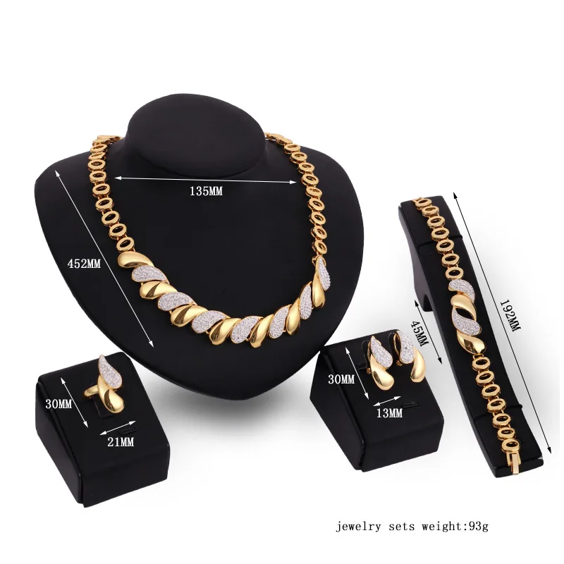 women jewelry set wedding crystal set jewelry fashion jewelry set