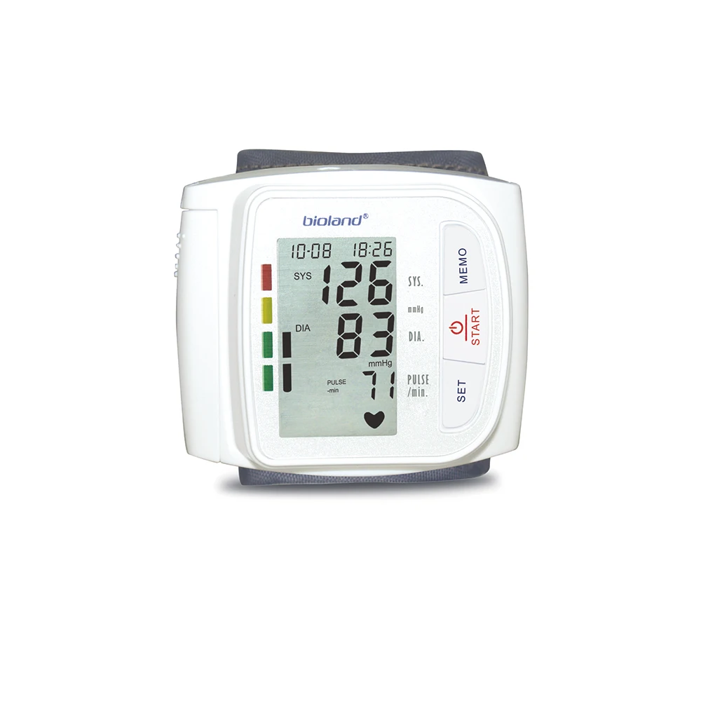 
automatic heart beat wrist blood pressure monitor 