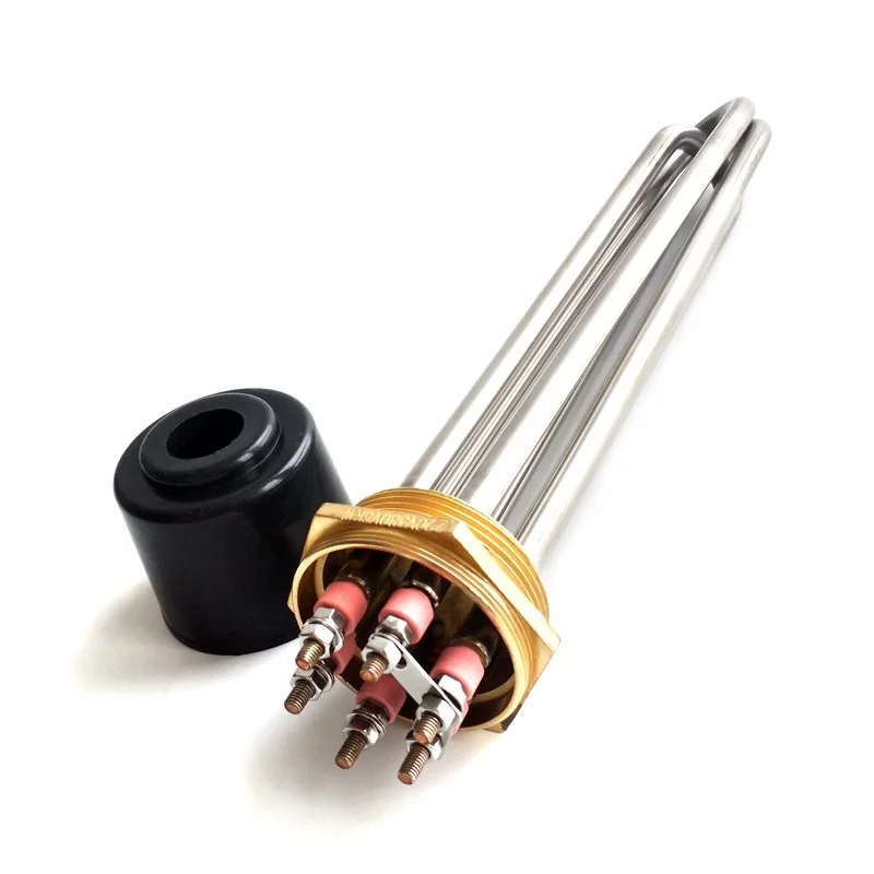 3kw/6kw/9kw/12kw/15kw Электрический промышленный трубчатый погружной водонагреватель для жидкого нагрева