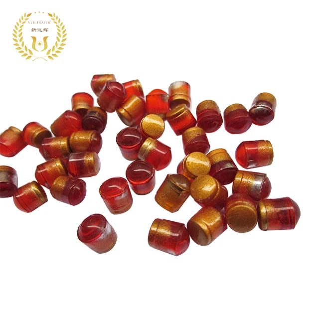 10*13 дорожный отражатель с бусинами кошачий глаз