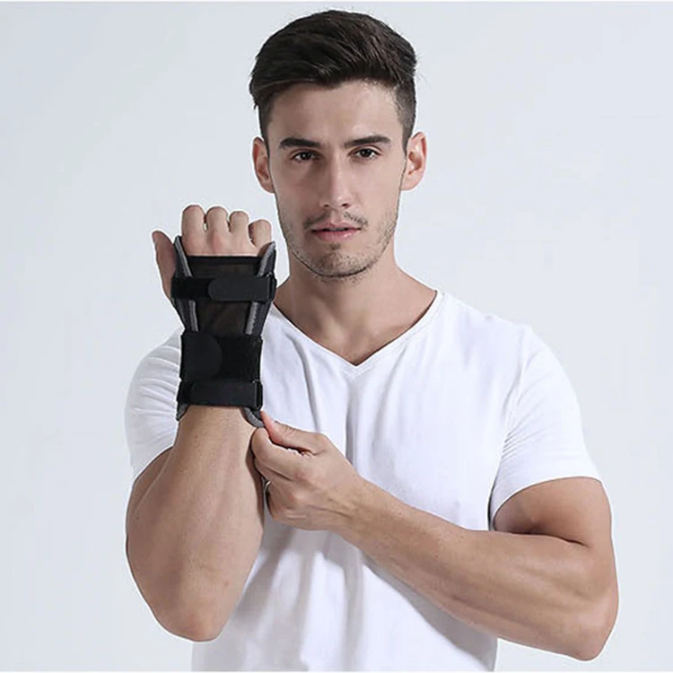 Syndrome Pain Relief with Compression Sleeve Forearm Wrist Splint Arm Stabilizer