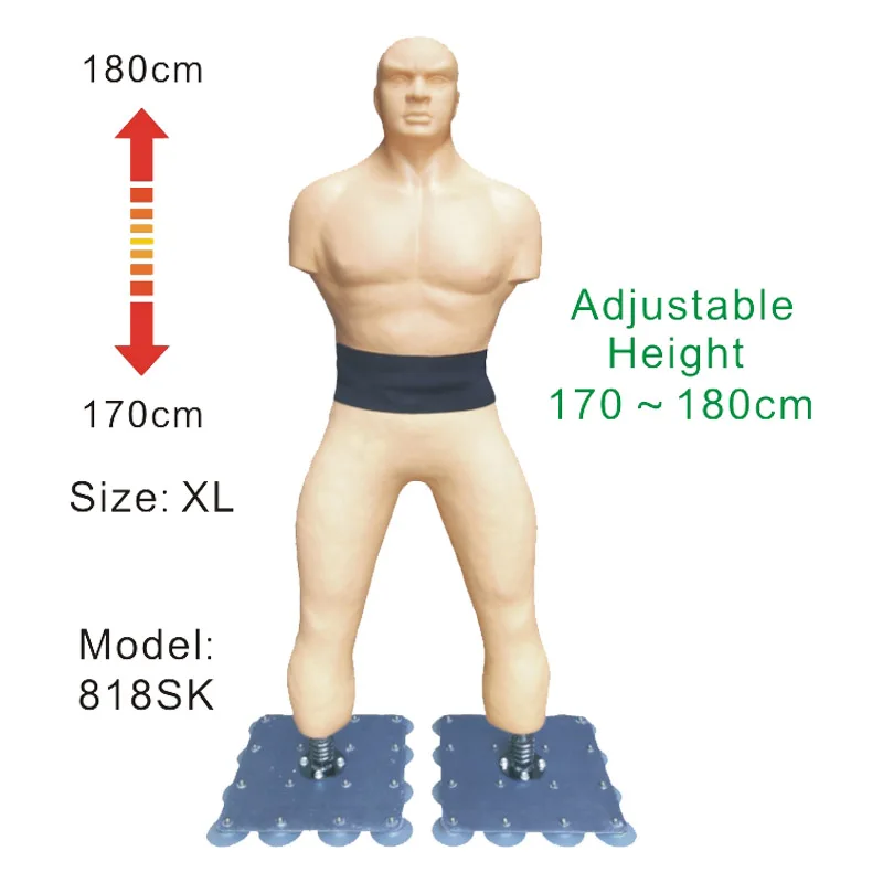 Professional Standing Up Punch Sandbag Taekwondo Standing Kicking Bag tumbler boxing targets