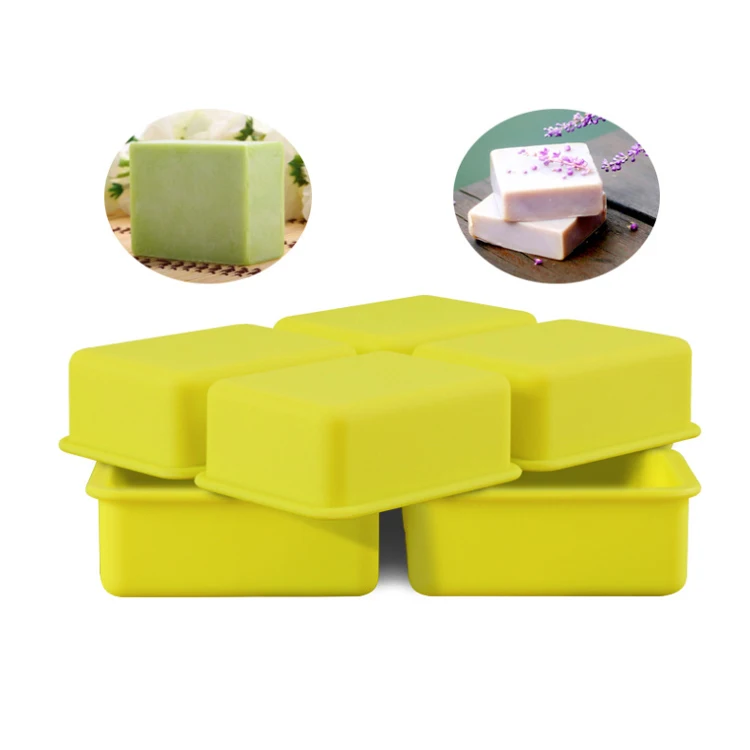 Custom high-quality 3d rectangle Silicone soap molds silicone molds for soap