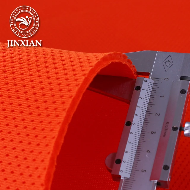 Полиэфирная пляжная плотная сэндвич-сетка 3d вязаная сетчатая ткань для подушки стула и матраса