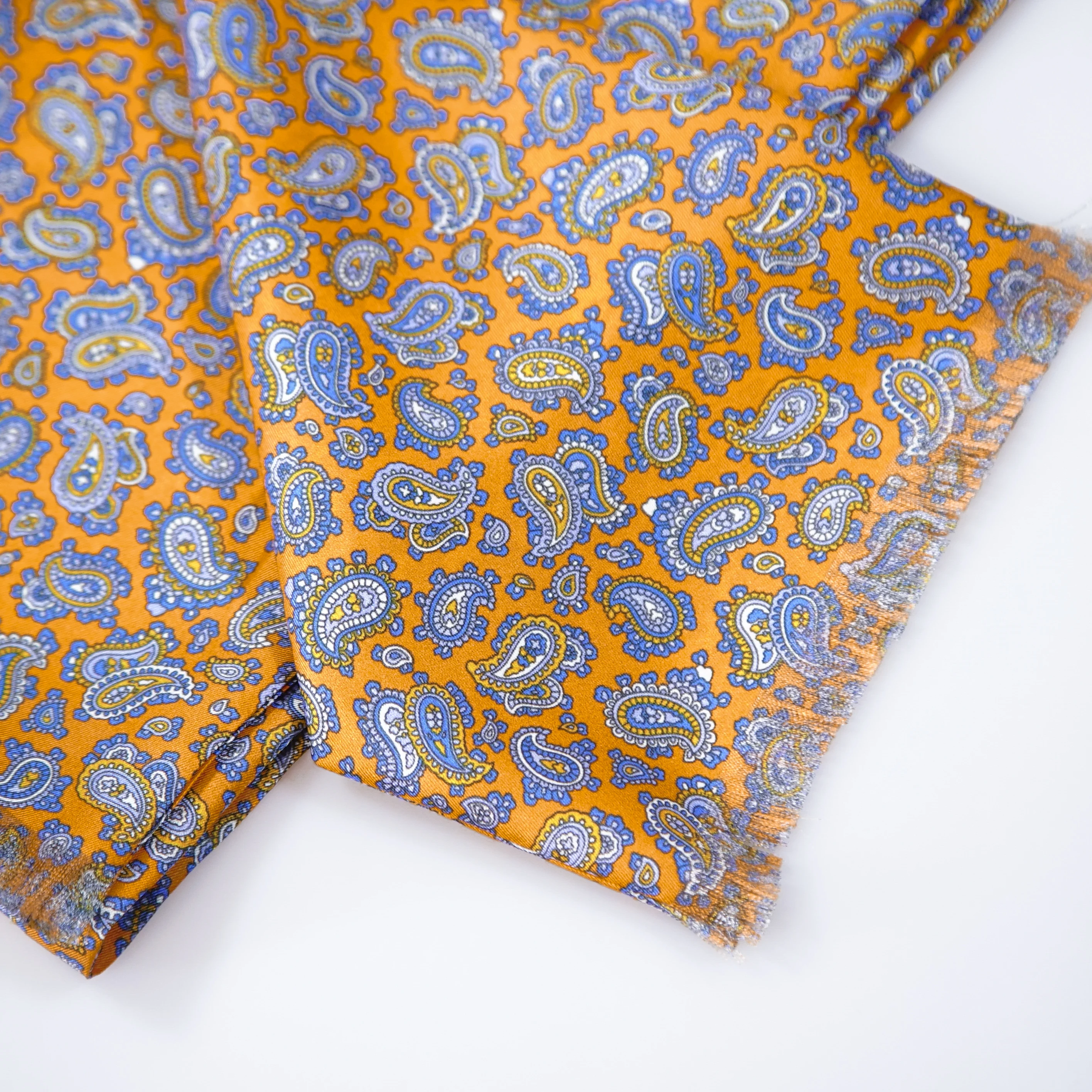 100% Silk Custom Fashion Men Wholesale Digital Print Scarves