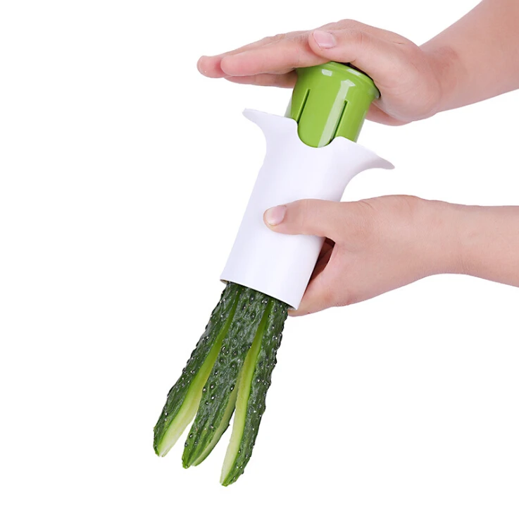 Top Seller Cucumber Quarter Cutter 2020 Fruit Cutting For Kitchen Multi Tools Vegetables Cutter