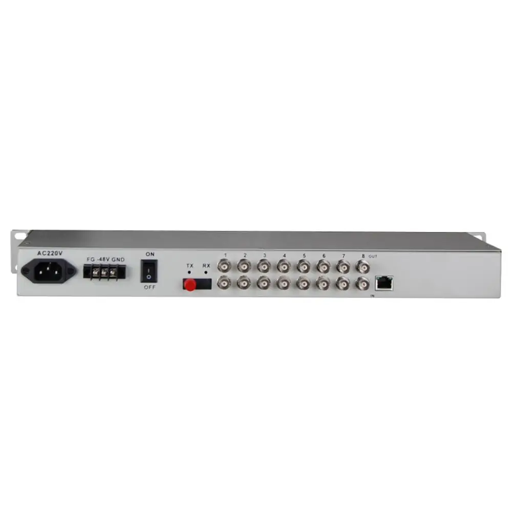 8 мультиплексоров E1 PDH G.703 e1 и ethernet по оптоволокну
