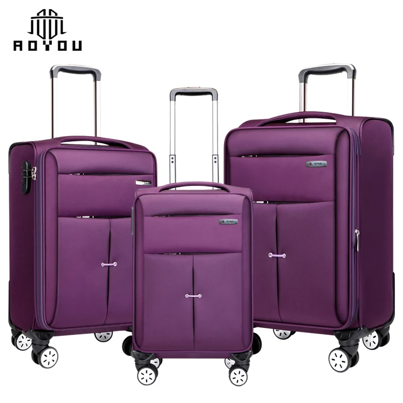 Factory wholesale  20 24 28 inch  high quality  trolley luggage travel suitcase
