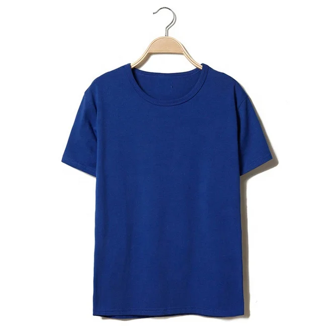
18 color combed cotton short sleeve custom oem logo advertising big size plain blank men T-shirt 