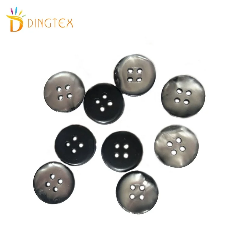  Высококачественные круглые пуговицы из смолы с 4 отверстиями