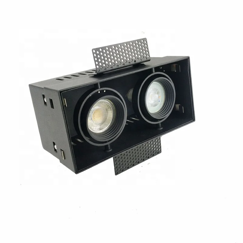 Foshan KLN light Trimless Recessed LED spot Double Square