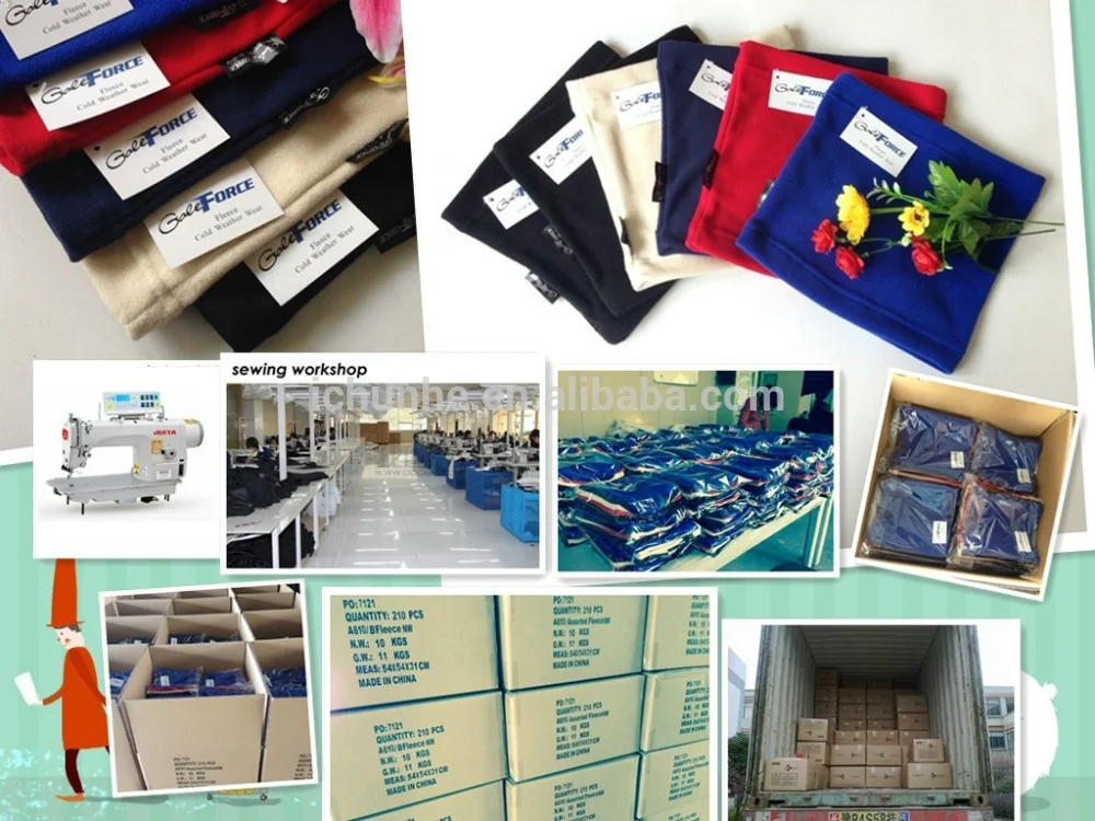 Factory Cheap sport polar fleece neckwarmer  11 colors polar fleece neck warmer  add Embroidery logo balaclava mashat in stock