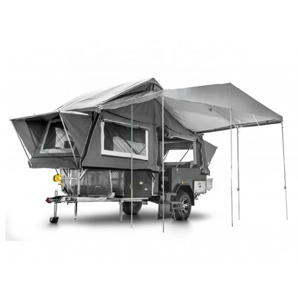 Manely Popular Decorating Off Road Fiberglass Travel trailer (Standard Version)