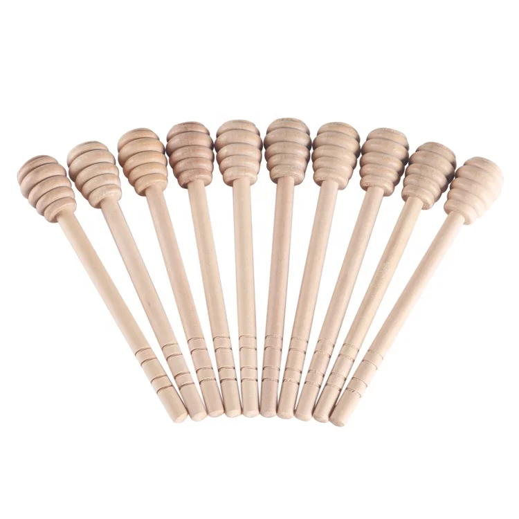 Классическая Лидер продаж, натуральная древесина Schima Superba ручной работы, медовый перемешивающий брусок 5,8 дюйма