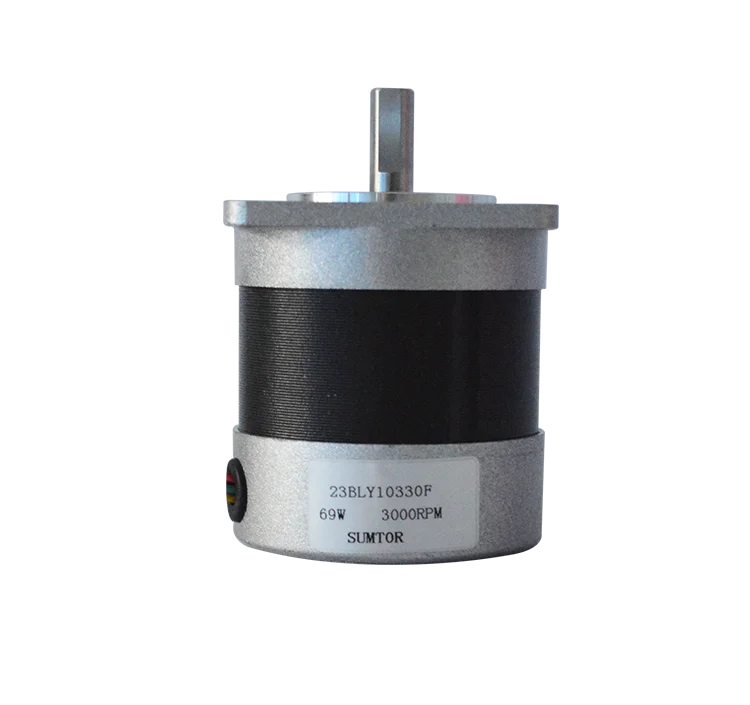 103W rated power 4.2A current 0.33N.m rated torque nema 23 bldc brushless motor mount price with round and square flange
