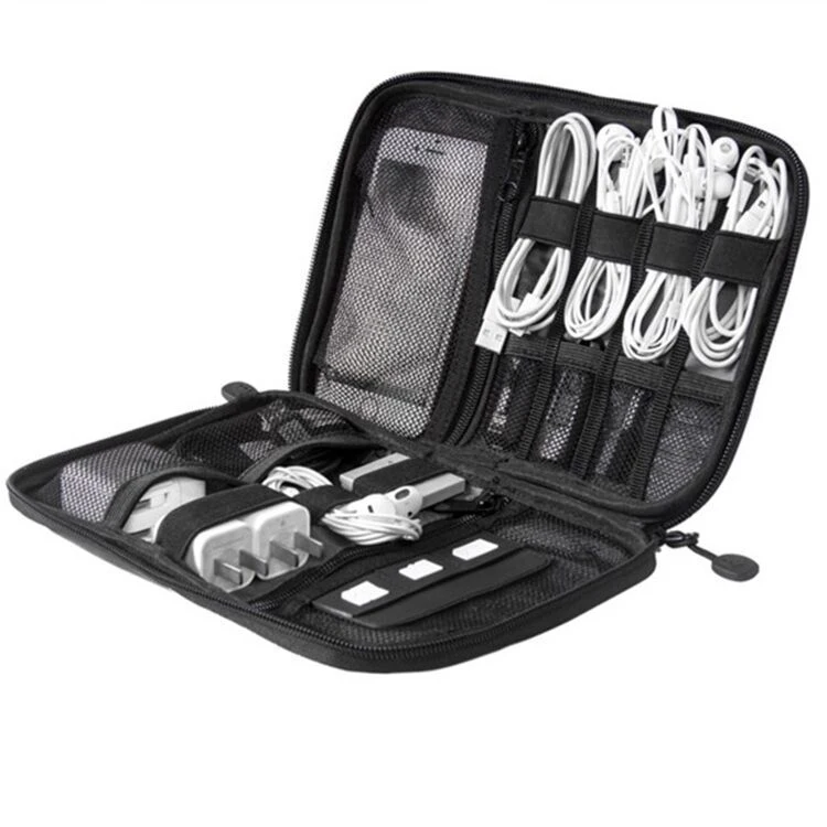 Аксессуары, гаджеты, дорожные Чехлы для хранения кабеля и шнура, сумка-Органайзер для электроники