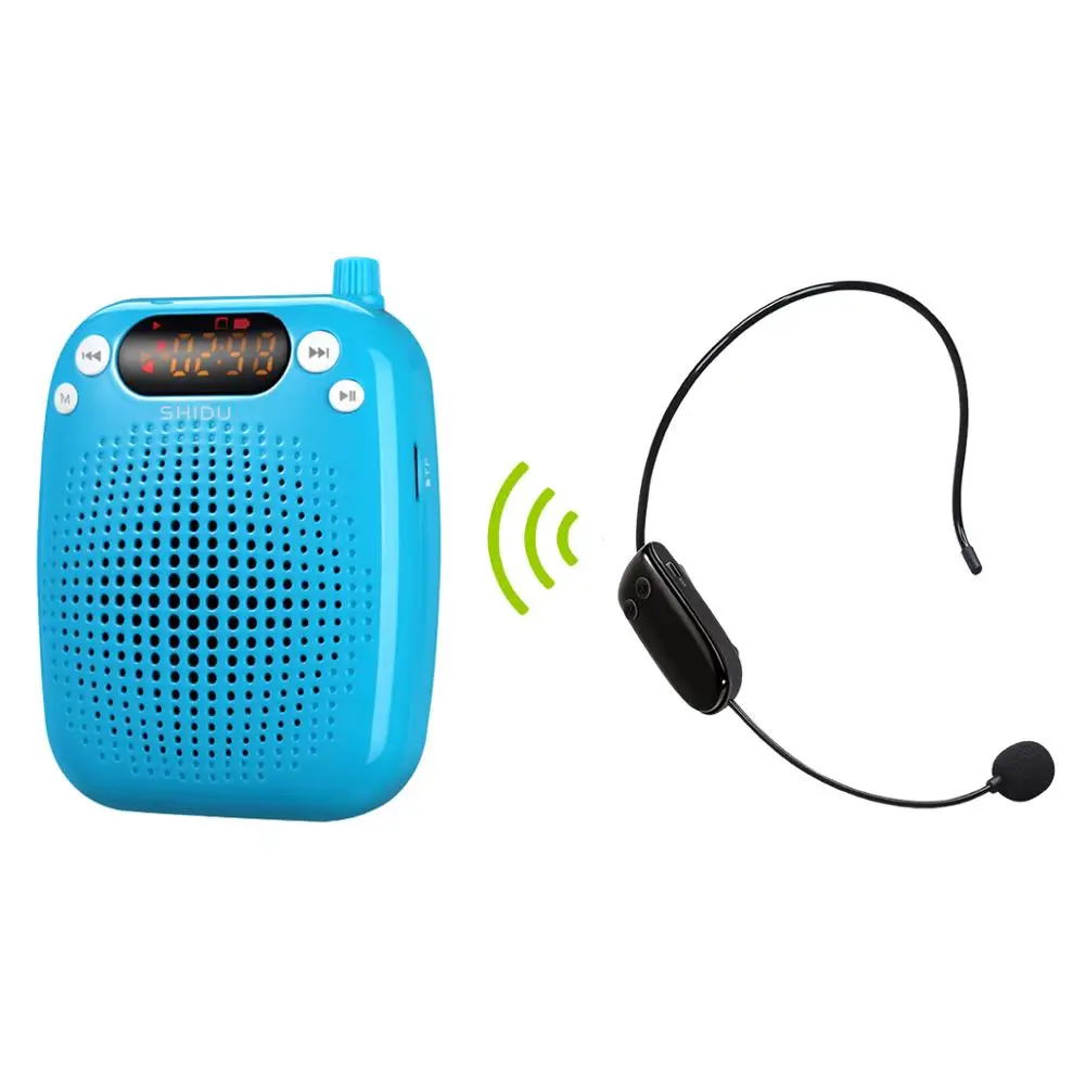 Продажа S611 UHF портативный беспроводной аудио мини-усилитель перезаряжаемый голосовой динамик для метро персонал