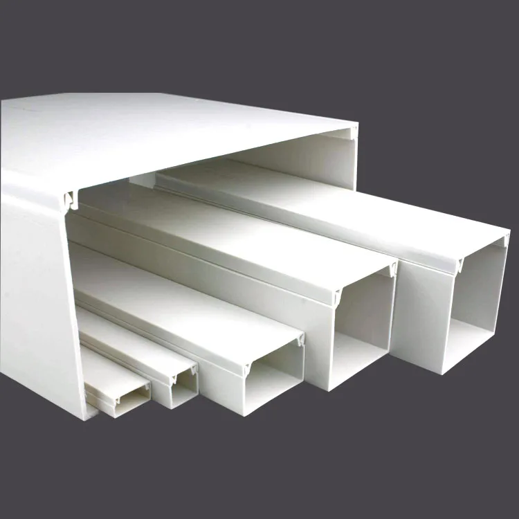 Cable PVC Duct Plastic Cable Trunking and Accessories