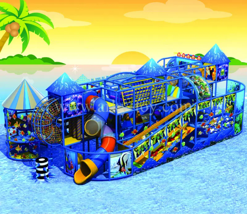 High Quality Forest Theme  Kids Indoor Playground Equipement