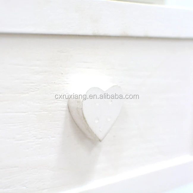 3 drawers White kids wooden storage cabinet bedroom furniture